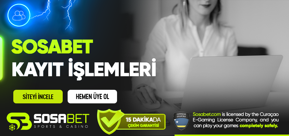 Sosabet Kayıt İşlemleri