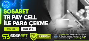 Sosabet TR Pay Cell ile Para Çekme