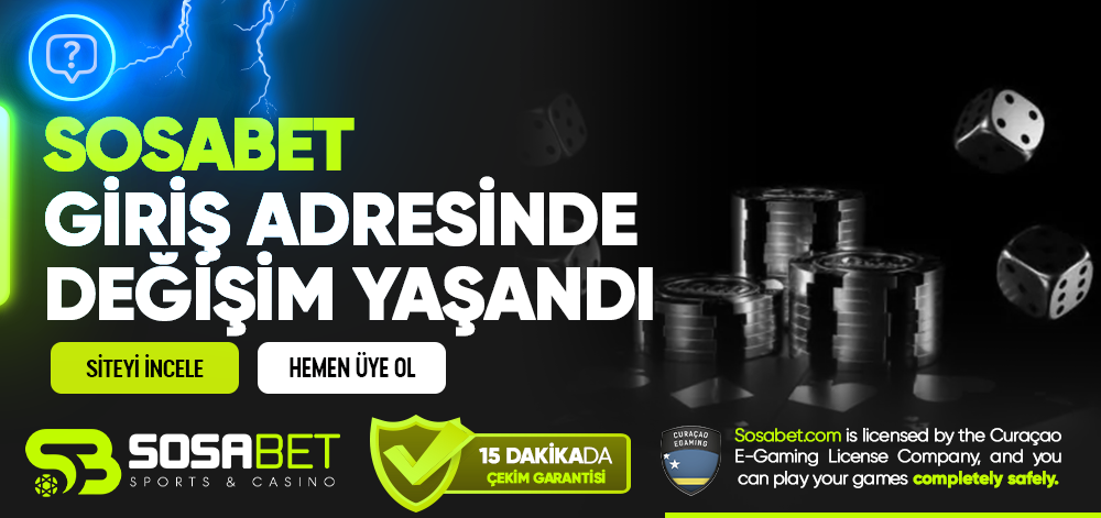 Sosabet Giriş Adresinde Değişim Yaşandı